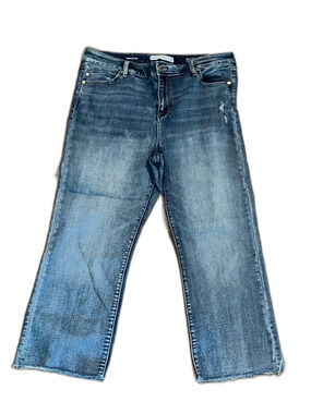 Liverpool cropped flare jeans